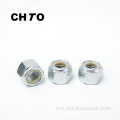 B18.16.6 N8/C ZINC PLATED NYLON INSERT HEXAGON NUT TYPE NICE